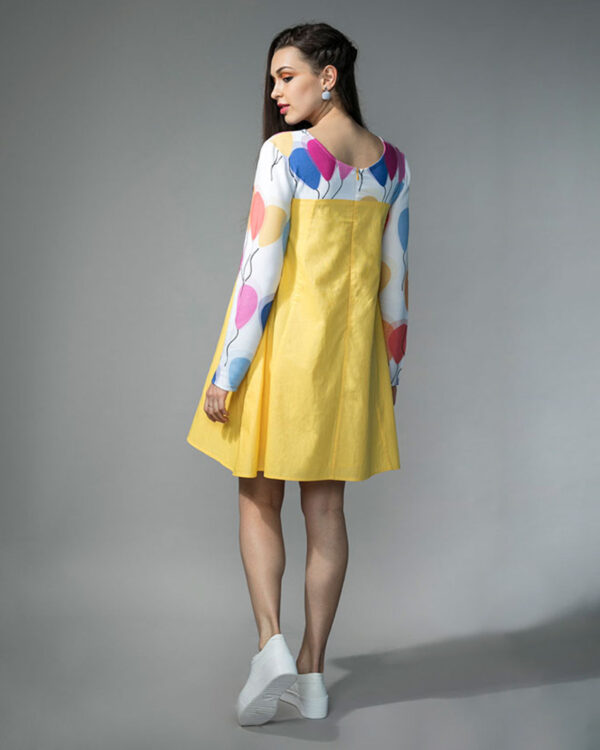 The Yellow Tent Dress For Girls Designed By K.Kristina