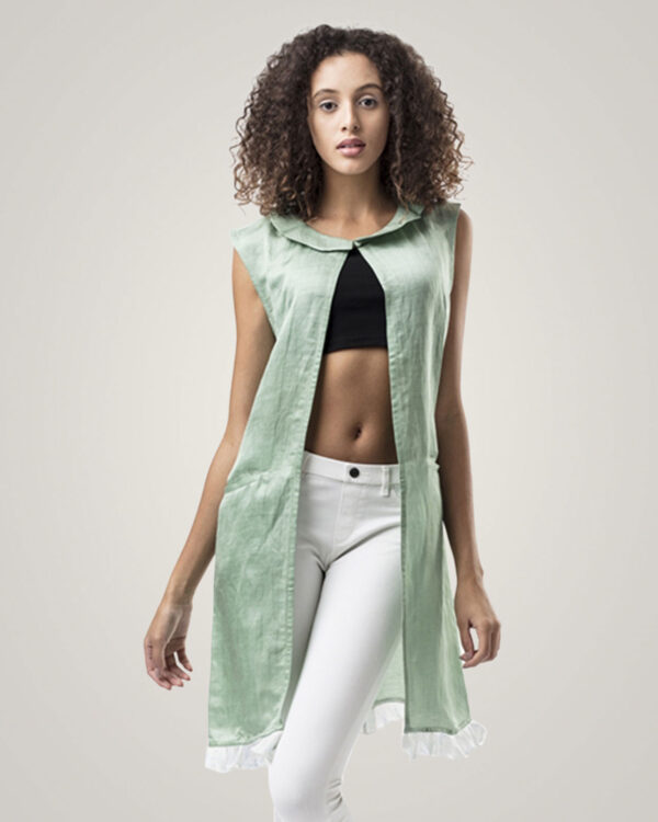 The Ivy Green Coat For Girls Designed By K.Kristina