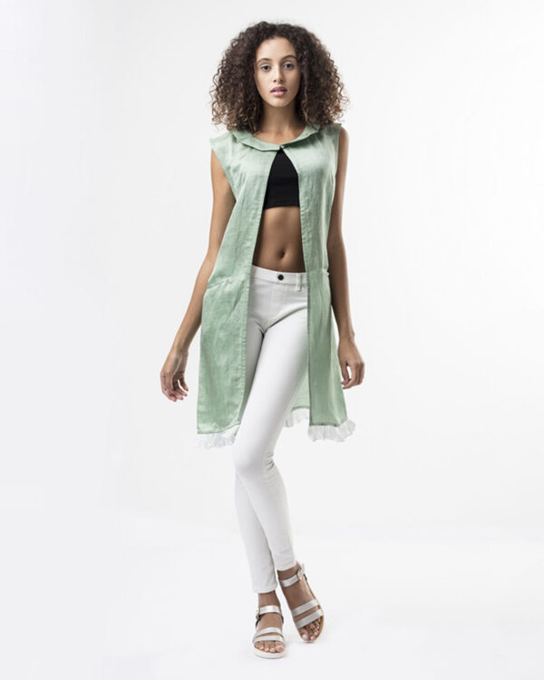 The Ivy Green Coat For Girls Designed By K.Kristina