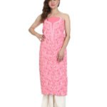 Nandini’s Pink(old style) Lucknawi Lawn Suit