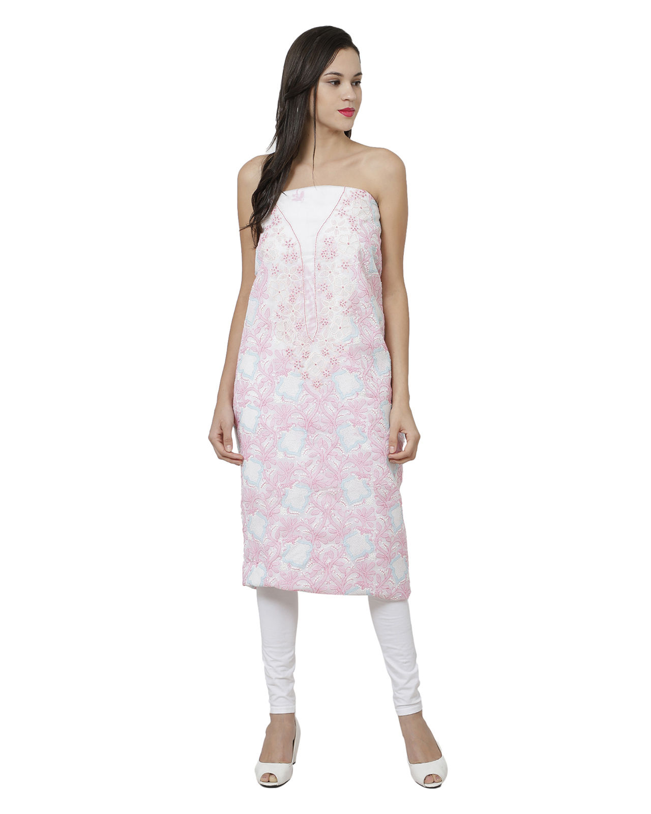 Nandini-Women-Lucknawi-Chikan-Dress-Material-Suit-Pink-Shenaro_Lifestyle-SKU-SS-013201-2