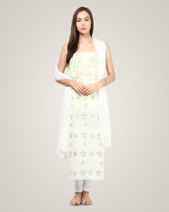 Nandini-Women-Lucknawi-Chikan-Dress-Material-Suit-white-Shenaro_Lifestyle-SKU-N-100115-1