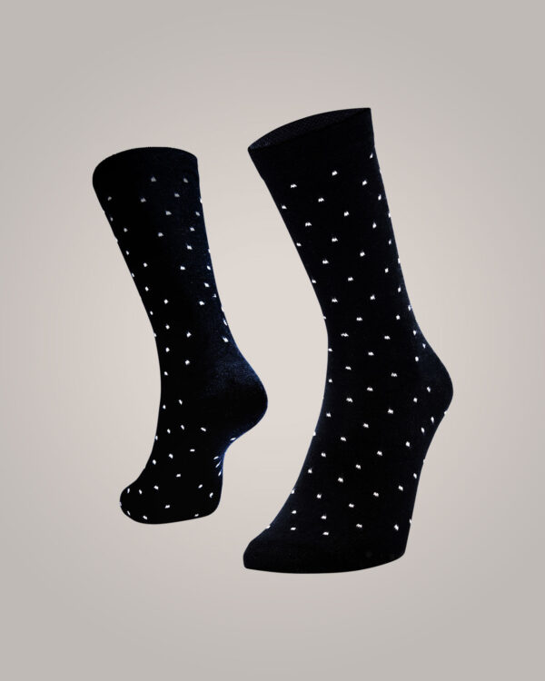 Upgrade Your Formal Look With Socksoho’S Scottish Lisle Cotton Formal Black Socks