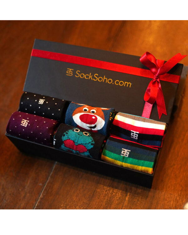 Luxury Men Socks, The Happy Gift Box by SockSoho