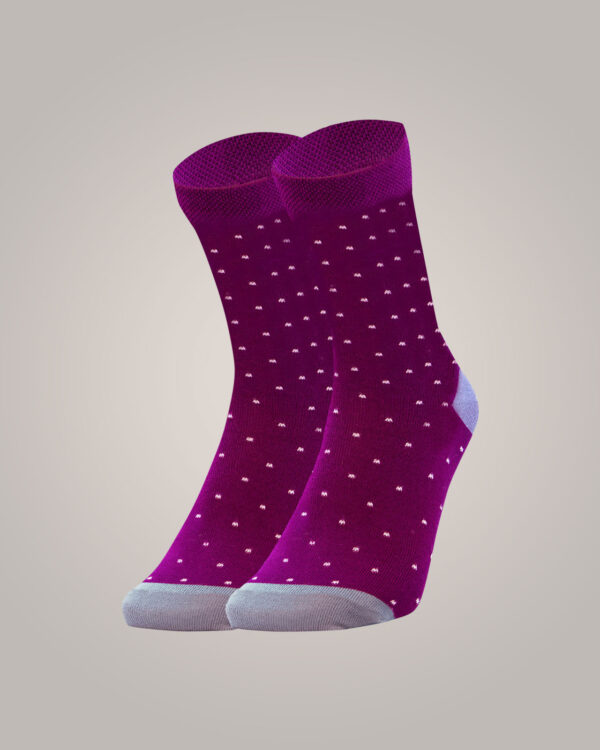Socksoho’S Royal Edition: Formal Purple Socks For Men
