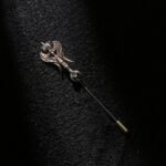 Cosa Nostraa Medieval War Weapon Lapel Pin