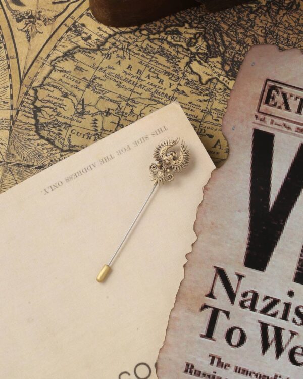 Cosa Nostraa : Add Some Elegance To Your Outfit With Our Rising Phoenix Lapel Pin
