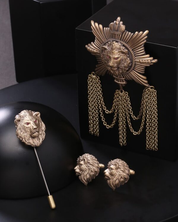 Make A Statement With Cosa Nostraa’S Almighty Lion Brooch Collection