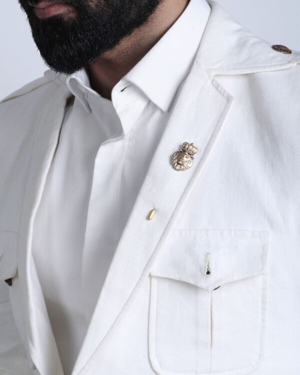 Cosa Nostraa : Upgrade Your Outfit With Our Crowned King Shirt Collar Pins
