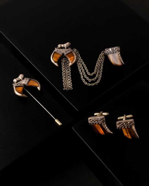 Elevate Your Style With Cosa Nostraa’S Brass Tiger Eye Collection