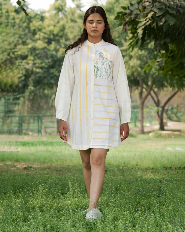 Ahmev’s Full Sleeve Mandarin Shirt: A Contemporary Take on a Classic