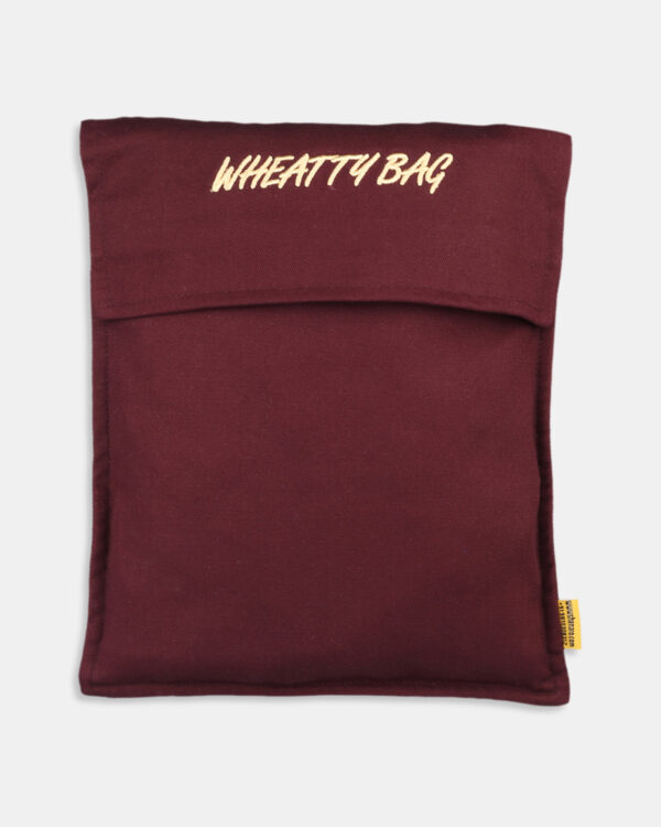 Wheatty Bag from The Wheatty Bag Co. Chocolate Maroon Cotton