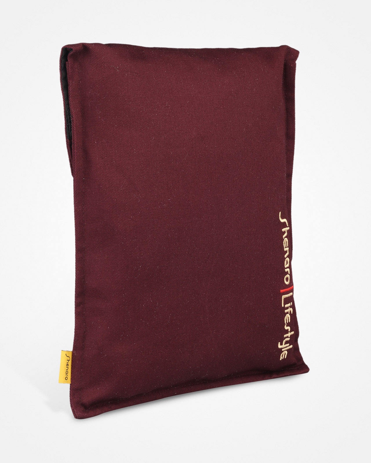 The-Wheatty-Bag-Chocolate-Maroon-in-Organic-Cotton-with-French-Lavender-Chocolate-Maroon-Color-Wheatty-Bag-for-Stress-Relief-Shenaro_Lifestyle-WB-S20-CHOMO_001