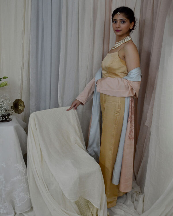 Ahmev’s beige modal silk pants: elevate your style