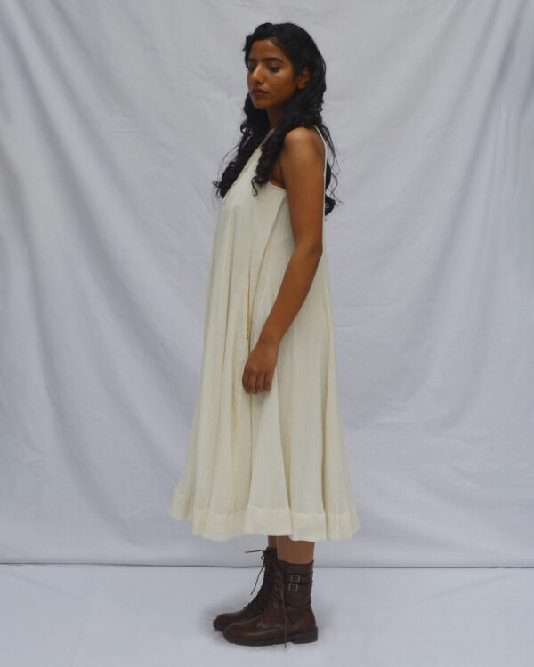 Ethereal and Elegant with Ahmev’s Crinkled Kora Cotton Dress