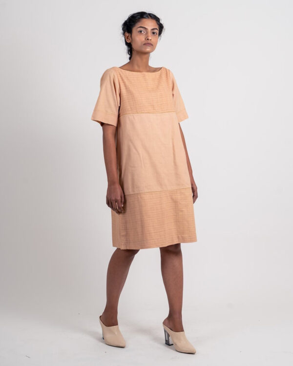 Stay Chic in Ahmev’s Half and Half Dress in Khadi