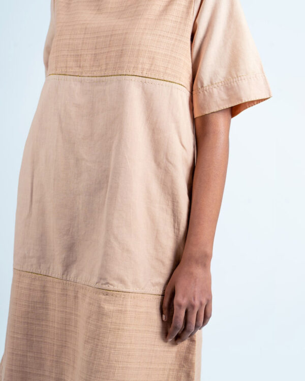 Stay Chic in Ahmev’s Half and Half Dress in Khadi